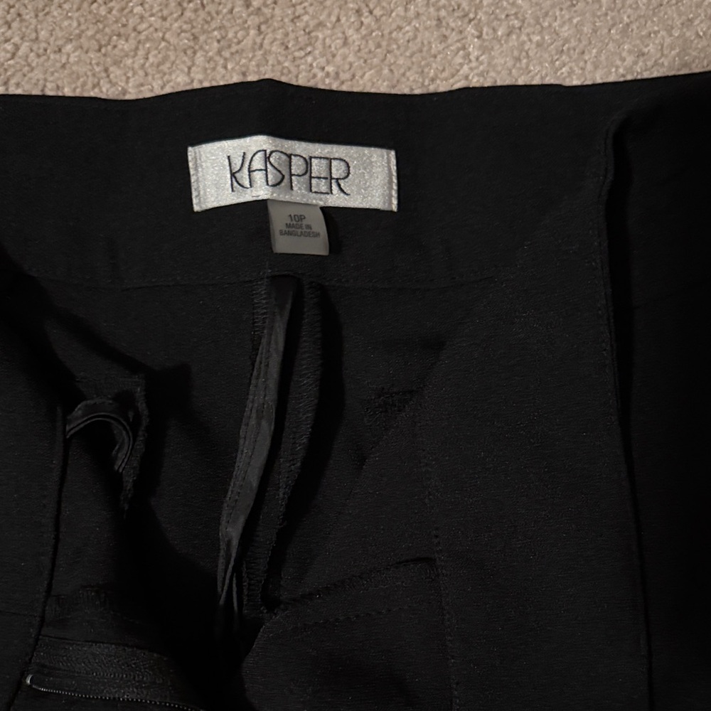 Kasper Black Pants - Picture 2 of 4
